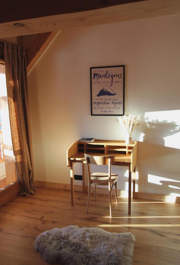 Chez Nonna - Charmant Demi-Chalet A La Montagne Notre-Dame-de-Bellecombe Extérieur photo